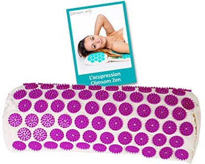 Cojín de acupresión Climsom Zen, relleno de mijo (Mauve)