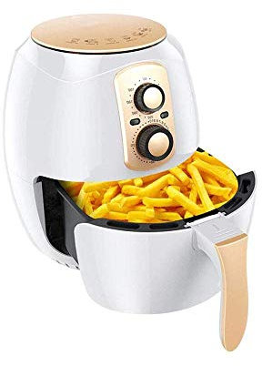 Freidora De Aire Caliente Multifuncional, Sartén Eléctrica Con Tecnología De Flujo De Calor Vortex, Freidora Eléctrica De Calentamiento De Acero Inoxidable Completamente Automática, 31.5 * 26 Cm