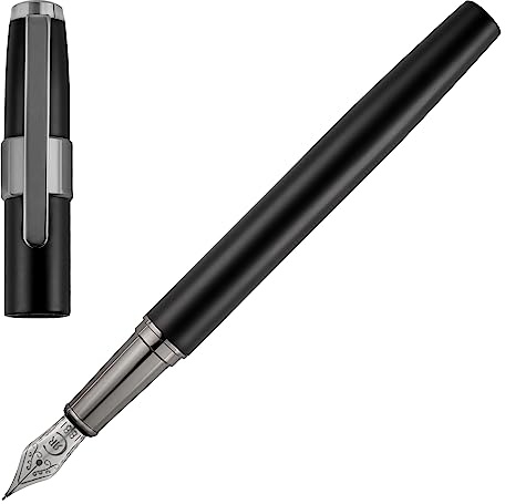 Cerruti 1881 Füllfederhalter Block (Black)