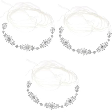 Abaodam 3stücke Rhinestone Brautgürtel Für Hochzeiten Eleganter Taillengürtel Für Abendkleider Hochwertiger Strass Gürtel Für Besondere Anlässe Perfektes Accessoire Für Braut Und
