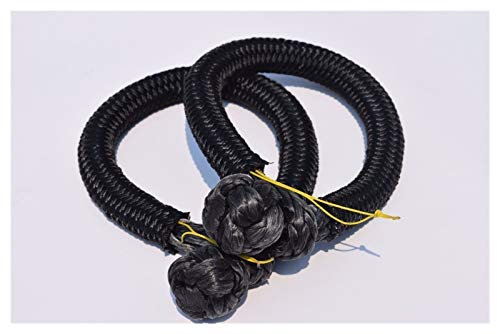 BomDog Abschleppseil, Schwarze 9 Mm X 80 Mm Weiche Schäkel, Synthetischer Schäkel Für Offroad-Teile, Uhmwpe-Schäkel Für Yacht Mit Windenseil