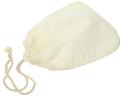 PAMINGONO Reusable Filterbeutel Aus Baumwolle Für Nussmilch Wein Und Kaffee Lebensmittelecht Wiederverwendbar Feinmaschig Zum Filtern Von Flüssigkeiten
