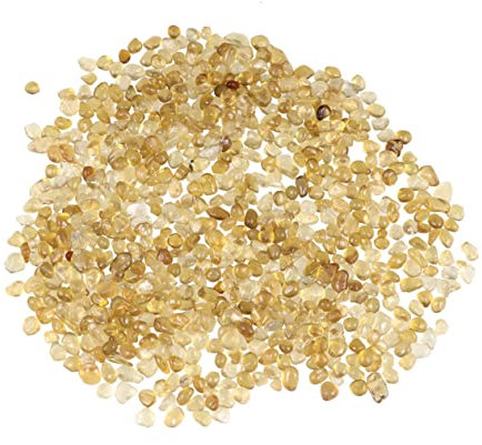 Sosoport 500g Gravier De Verre Coloré Pour Aquarium Domestique Style Ambré Lot Pour Décoration