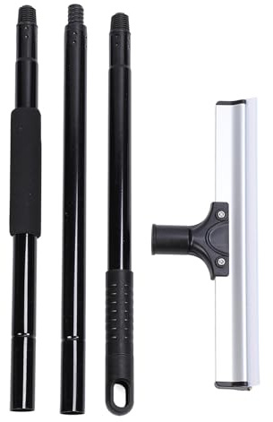 ANKROYU Balai d'épilation pour Animaux de Compagnie, râteau à Tapis réglable à Long Manche, Portable, Multifonctionnel, réutilisable, en Alliage d'aluminium, Fer é, pour Le Nettoyage de