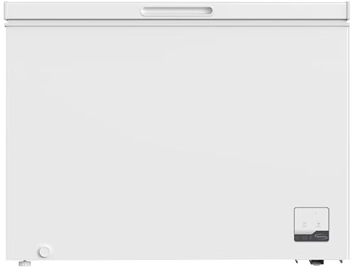 SCHOEPF – GT200SC Gefriertruhe 200 L – Weiß – 82,5 x 98 x 56 cm – Energieklasse C – Schnellgefrieren – 41 dB – 128 kWh/Jahr – Dual-Modus/Kühlen und Gefrieren – Freistehend