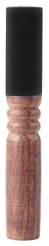 Bamjour Martello di Ciotola Cantante, Buddismo Tibetano 1pc Cany Ciotola Attaccante in Legno Articolo Religioso con Meditazione Avvolta in Pelle Stick Sound per Meditazione Buddista