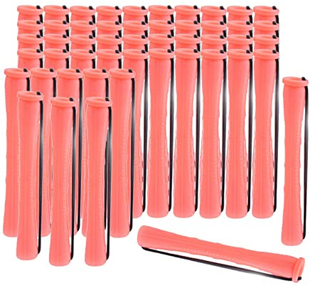 Lot de 50 tiges ondulées bouclées pour permanente - Pour femmes et filles - 1,3 cm