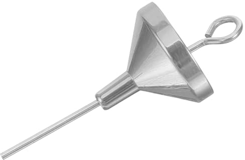 TOYANDONA Embudo Pequeño de Acero Inoxidable para Botellas Herramienta Mini para Rellenar Líquidos y Cosméticos Accesorio Práctico para Perfume y Polvo Fácil de Usar y Resistente