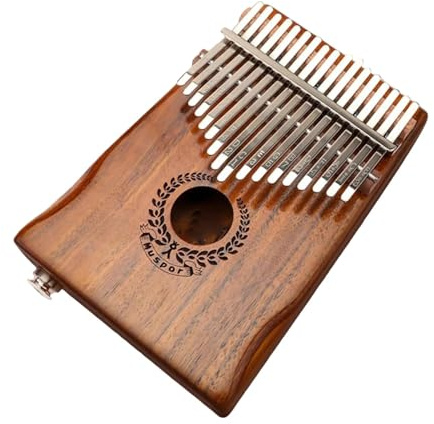 Fingerklavier-Kalimba Kalimba Daumenklavier 17 Tasten Tragbares Instrument Mit Audiokabel Und Aufbewahrungstasche Für Erwachsene