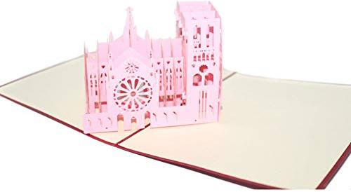 Nicknocks 3D-Postkarte, Motiv: Frankreich, Notre Dame, Kathedrale Paris