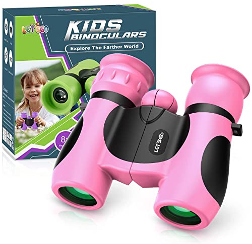 DEVRNEZ Nuovi giocattoli per bambine di 3-12 anni,Binocolo per bambini giocattoli per bambini all'aperto giocattolo per bambini 3-12 anni ragazza regalo compleanno 3-12 anni ragazza binocolo per