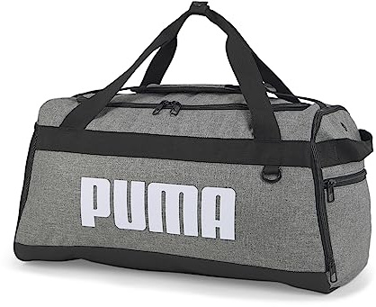 PUMA Herren Damen Sporttasche Reisetasche Challenger Duffel Bag S, Farbe:Grau, Artikel:-12 medium gray heather