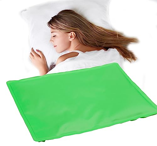 Heromask GreenCold: Almohada Gel Frio con EXTRA de GEL para Dormir Mejor | Almohada fresca para Verano con Efecto Prolongado - ¡Vuelve a Soñar con la Almohada Refrescante GreenCold Segunda Generación!