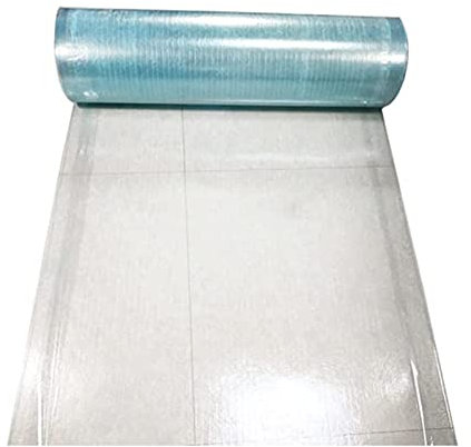 PFCDZDU Polycarbonat Überdachung Blatt, Leicht Zu Biegen Isolierung Verkleidung Klar Abdeckung Planke, Gewächshaus Balkon Garten Ersatz Regenfest Vordachplatten (Farbe : Clear-1mm, Größe : 1.2x20m)