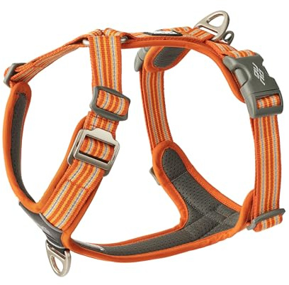 DOG Copenhagen Comfort Walk Air 3.0 Hundegeschirr - Geschirr für Hunde - Welpengeschirr, Orange Sun, L