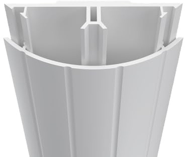 GGK - Kit TV Blanc, Passe-câble électrique 12 x 50 - Adhésif - Longueur 1m - Simple à Poser