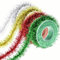 YUNSHANGHT 4 Rolls Christmas Tinsel Garland Christmas Thin Tinsel Christmas Tree Decorations Tinsel Xmas Glitter Ribbon for Holiday Present Wrapping Decoration DIY Craft Supplies