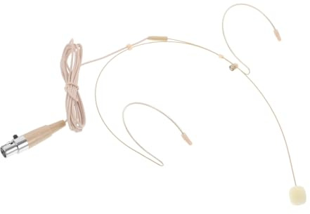 Toyvian Micrófono de Guía Turístico Cable Supraaural Micrófono Omnidireccional Discreto para Presentaciones Aulas y Eventos al Aire
