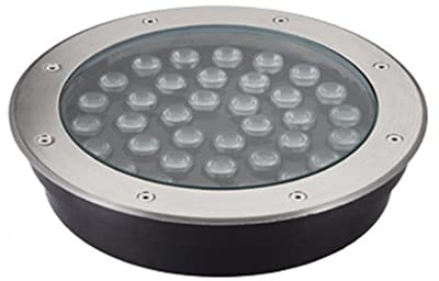 Low Profile Outdoor Recessed LED In-Ground Light Ultra-Thin 24V IP67 Waterproof Integrated Design for Garden, Patio, Deck, Walkway Landscape Lighting