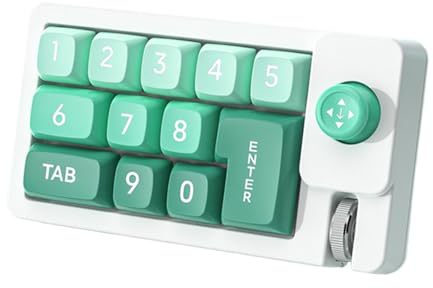 Keypad programable Numpad mecánico ergonómico hot swap