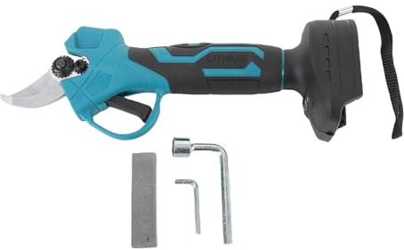 Tijeras de podar eléctricas inalámbricas Podadora de árboles profesional de 18 V Cortador de ramas de 50 mm Compatible con batería BL1830 para injerto de arbustos en huertos