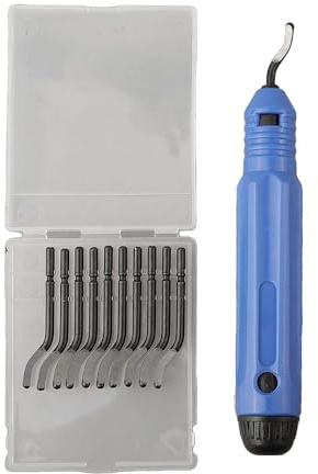Deburring Tool Kit 10pcs High-Speed Steel Rotary 10pcs 1pcs Plastic Wood Deburring Tool Allowing for Effortless Manual Providing a Comfortable and Grip