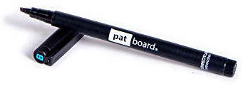 PATBOARD Non-permanent Marker Schwarz 1x (1 – 2.5mm) - Wet Erase Pen - B