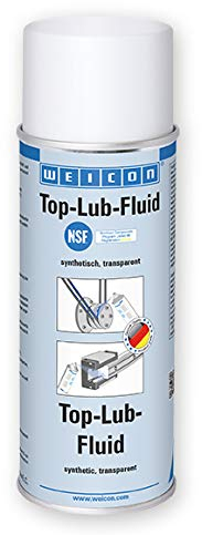 WEICON 11512400-36 Top-Lube-Fluid 400ml Spezialkleber für empfindliche Bereiche, gelb