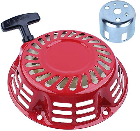 Seilzugstarter für Honda GX120 GX160 GX200 GX140 5,5PS 6,5PS Motor, ADEFOL Seilzug Starter mit Starterbecher Starterseil Ersatzteile Rückstoß Starter Kit