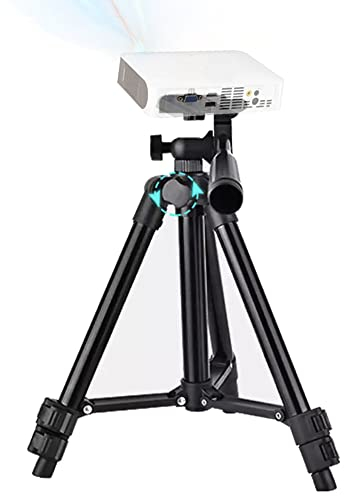 TronicXL 30-60cm Tripod Tisch Projektor Beamer Stativ Halterung Ständer Mini Beamer kompatibel mit Nebula Capsule Projektoren Philips WiMiUS Projektor Projektorständer Horizon Pro Elfin Halo MOGO
