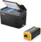 BougeRV CRPRO 29 Liter 12V/24V Kompressor Kühlbox (Schwarz) und 277Wh tragbare Powerstation für CRPRO Kühlbox