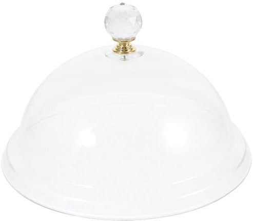 Amosfun Coperchio per Alimenti per Torte Snack Dessert Facile da Pulire Design Elegante