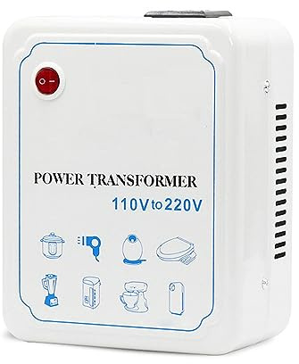 GZHMMAN Transformador Voltage Transformer Silent Toroidal 110V a 220V Step Up Power Converter con Protección contra Rotura Circuito,3000W