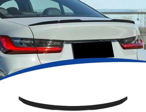 Auto Heckspoiler Flügel für BMW 3 Series G20 M3 2020-2024,Spoiler Flügel Kohlefaser Kratzfeste Dauerhaft Kofferraumspoiler Auto Styling Zubehör