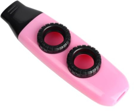 HUAJINGKEJI Tragbares kleines Kazoo-Doppelloch-Doppelmembran, Kazoo-Begleitung, Musikinstrument für Ukulelen