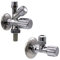 VARIOSAN Armaturenanschluss-Set 12685, 1/2, Kombi-Eckventil & Eckventil, selbstdichtend