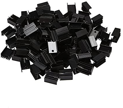 Zunedhys 100 StüCk 20X15X10Mm To-220 KüHlköRper to 220 KüHlköRper KüHlung Transistor KüHler To220 KüHler KüHlung