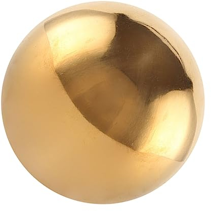 Spiegelkugel aus Edelstahl Gold, Reflektierend für Garten und Innenbereich