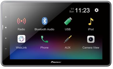 Pioneer DMH-AF55BT - Doppio nastro con Bluetooth