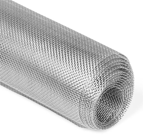 Drahtgeflecht Feinmaschig Edelstahl 30X200CM Filtersieb Blatt Edelstahlgewebe Engmaschig Gewebtes Drahtgeflecht Feinmaschiges Insektengitter für Lüftung Filter Sicherheit Fenster Garten