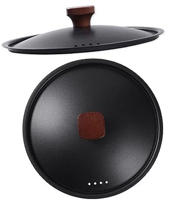 FELTECHELECTR Tapa De Hierro Antisalpicaduras Cubierta Protector De Olla De Accesorio De Cocina Fácil De Limpiar Para Cocción y Evitar Salpicaduras