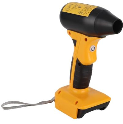 Ventola Turbo Portatile Universale, per Spolverare, Gonfiare, Pulire L'Auto e Grigliare All'Aperto, Compatibile con D Ewalt, Batteria Non Inclusa