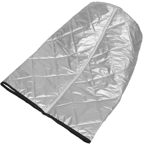 MAGICLULU Housse de Rangement pour Bouteille de Gaz Doublure en Coton Épais, Couverture Résistante en Tissu Oxford Argentée pour Cuisson Extérieure et Pique-niques, Couleur Aléatoire