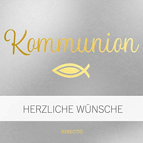 Kommunion: Erinnerungsbuch und Album, Geschenk zur Erstkommunion für Jungen und Mädchen