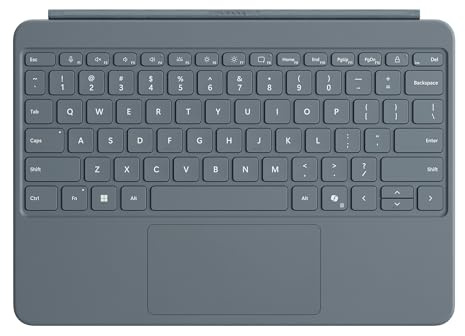 Microsoft Surface Pro 12-inch Keyboard | Compatible with Surface Pro Copilot + | Ocean