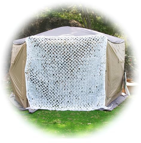 Camouflage Netting for Hunting and Decoration - 150D Play Sunshade Fence Netting, Ideal for Outdoor Use (3 * 6.0m/9.8 * 19.7ft)