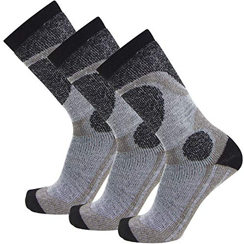 Pure Athlete Elite Ski Socks for Boys and Girls - Kids Merino Wool Youth Snowboard