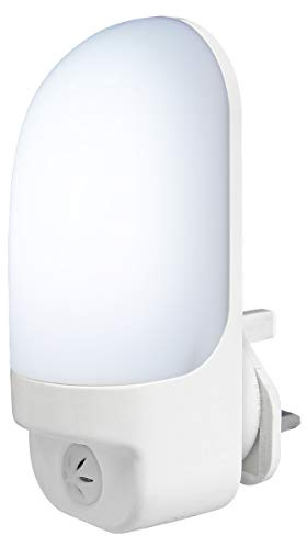 LED Plug in Night Light Dusk to Dawn Automatic Sensor Cool White for Childrens Room A88