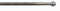 easy Bacchetta Estensibile, Ottone, Cromato, 50-70 cm