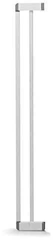 Geuther 0011VS Zusatzklemmen Verlängerung für Türschutzgitter Größe: 8,5 cm Schutzgitter einfache Montage Babygitter ohne Bohren ohne Werkzeug langlebige Qualität Weiß